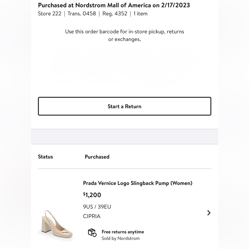 Prada Patent Leather Nude Slingback Pumps - Picture 12 of 16